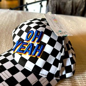 NWT Oh Yeah Race Day Kids Cap